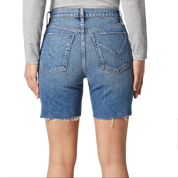 Hudson Hana Mini Biker Short in Underpass - Picture 2 of 7